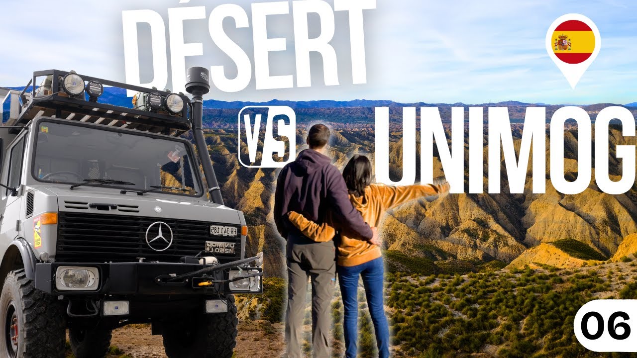 Traversée du désert de Gorafe. Attention 4x4 uniquement ! Visites de Guadix et l’Alhambra de Grenade