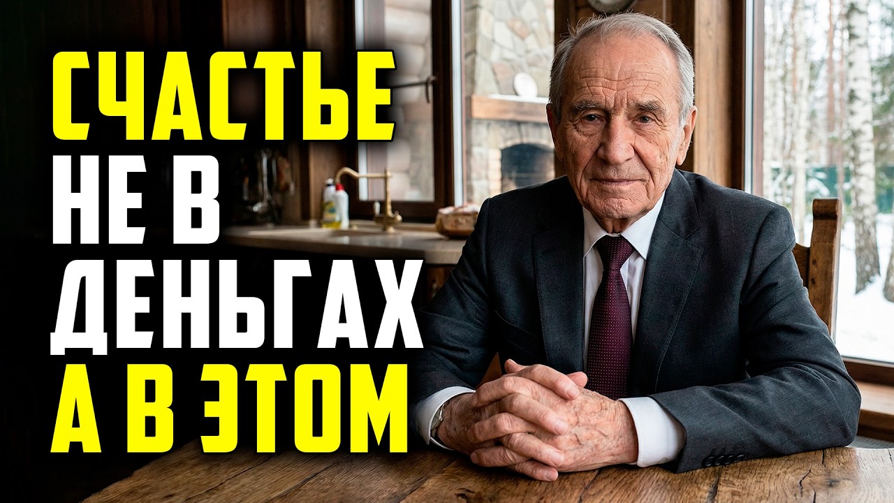 Мне 91. Деньги у меня были. Счастья — нет. Вот в чём разница!