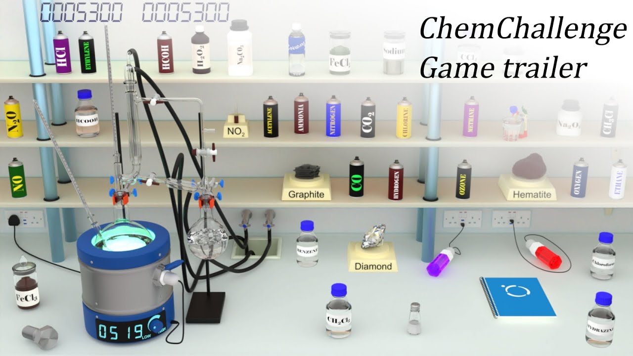 Study chemistry by playing ChemChallenge (Game trailer)