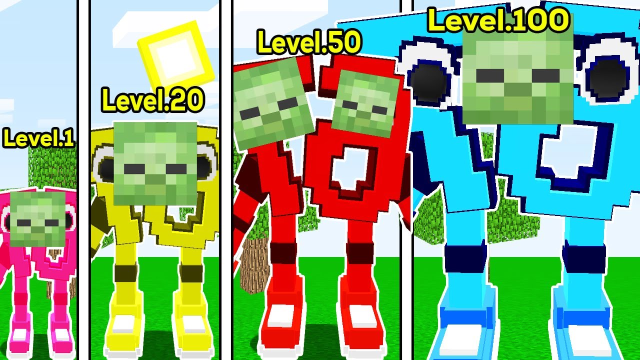 67 BRAİNROT ZOMBİ BABA SEVİYELERİ 😱 - Minecraft