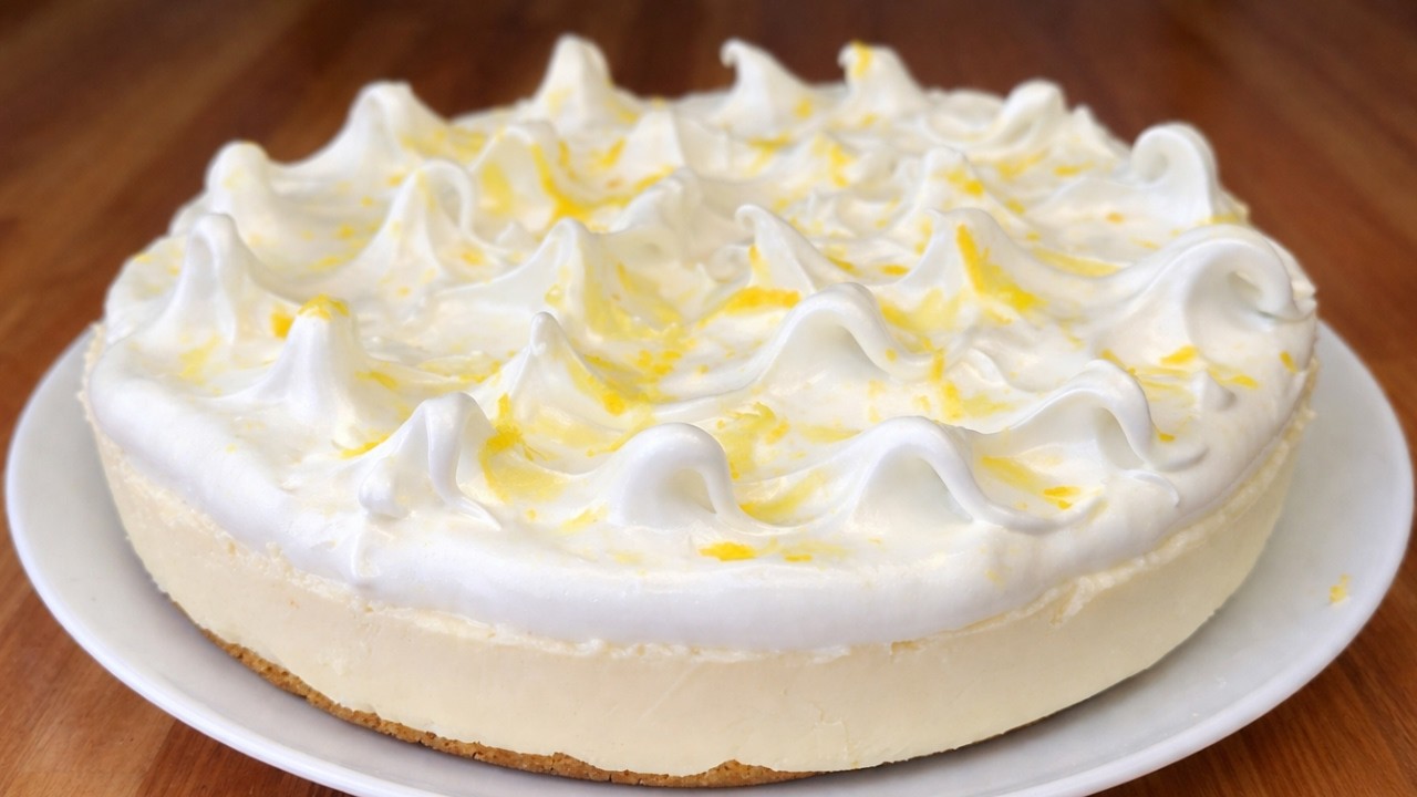 Lemon Pie Helado Sin Horno – Postre Fresco y Súper Fácil