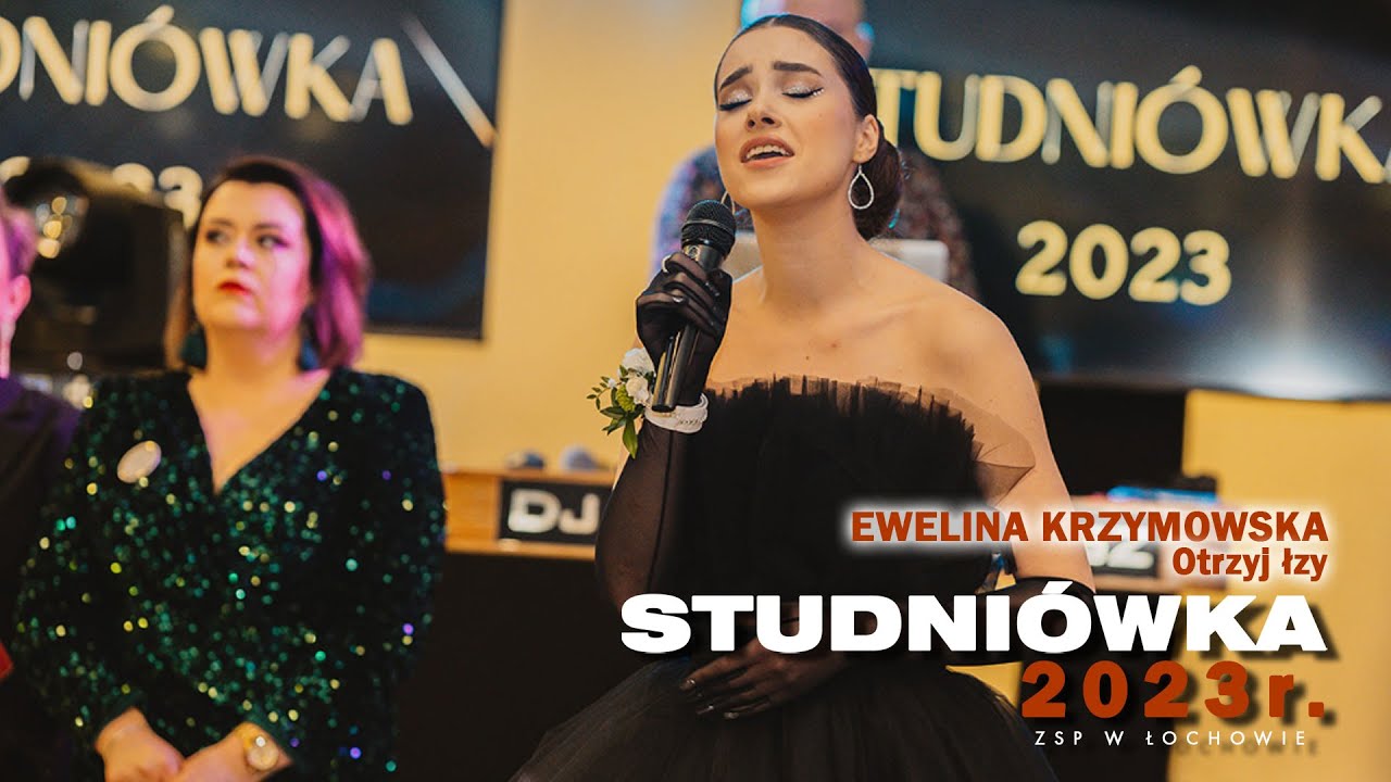STUDNIÓWKA 2023 - Zespół Szkół Ponadpodstawowych  w Łochowie - EWELINA KRZYMOWSKA - ,Otrzyj łzy