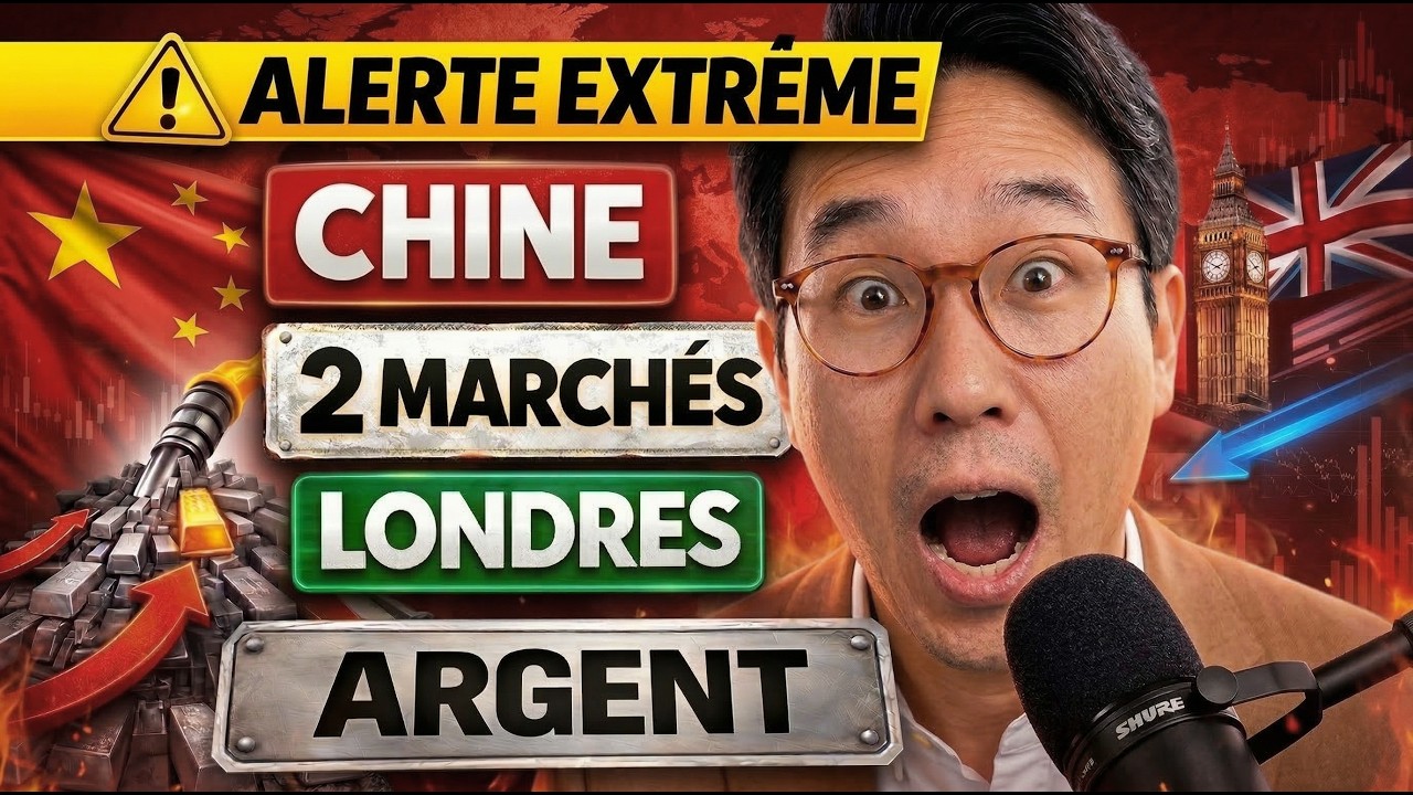 🚨 ARGENT MÉTAL : 2 MARCHÉS — LA CHINE ASPIRE LE MÉTAL, LONDRES ABSORBE LES FLUX