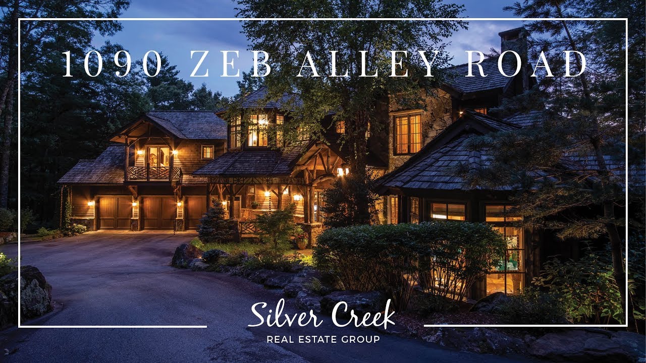 Sprawling Adirondack-Style Lodge with Waterfall Bordering National Forest