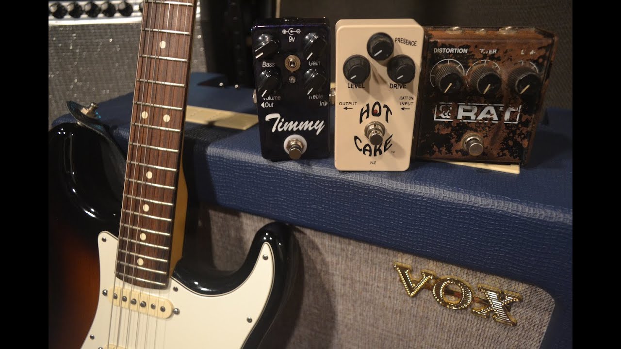 Vox and Single Coils - Timmy, Hotcake, RAT comparison with Sean Gibson of The Noise Reel