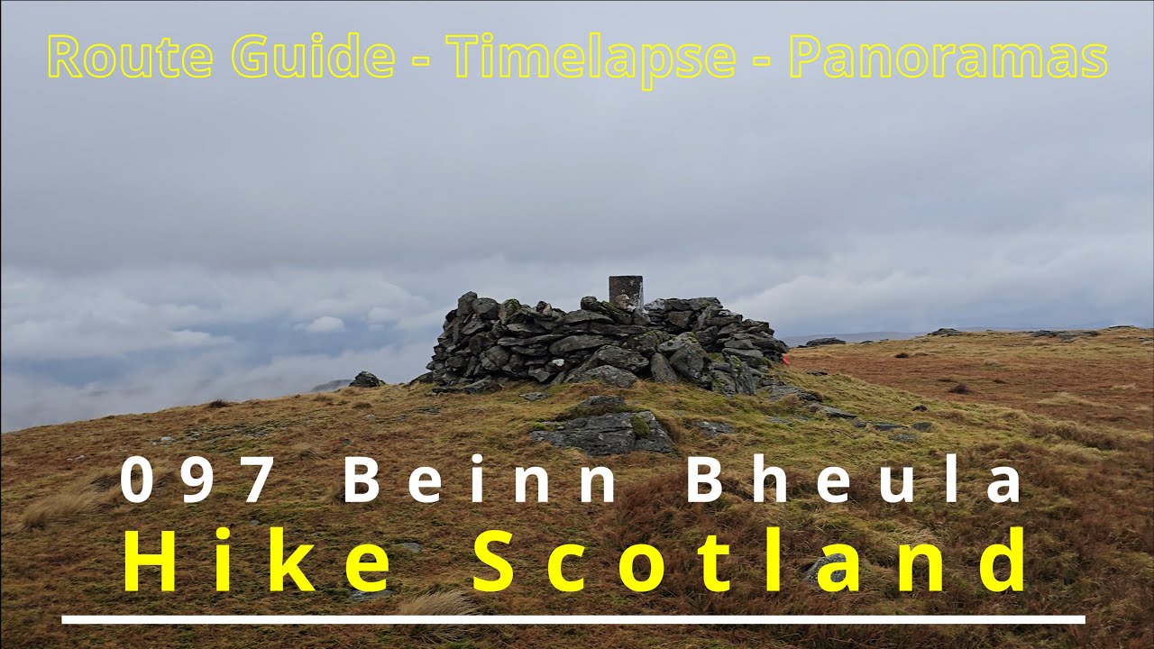 097 Beinn Bheula (Corbett)– Lochgoilhead. Not the normal route, walking guide.
