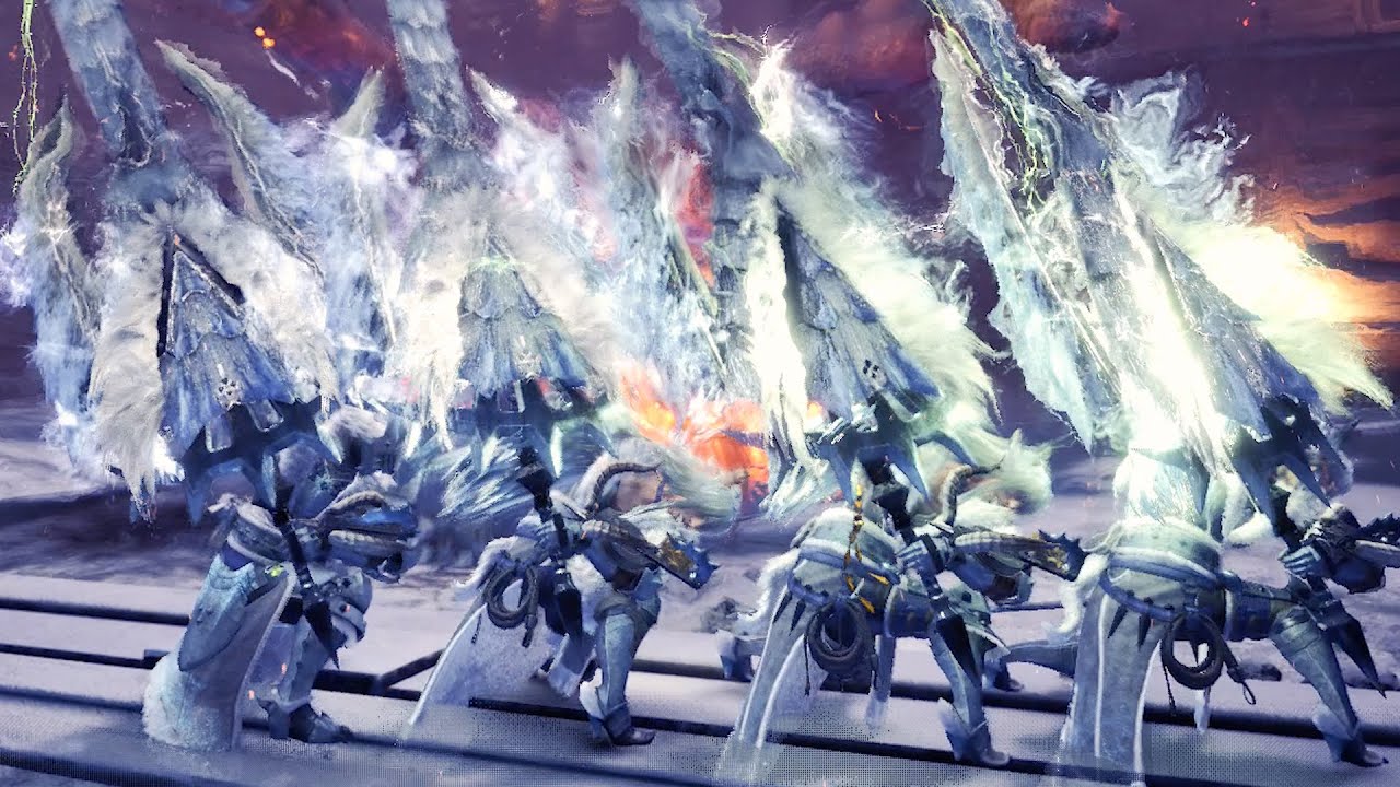 【MHWI】チャージアックスが好き過ぎる男たち  滅日 03'24