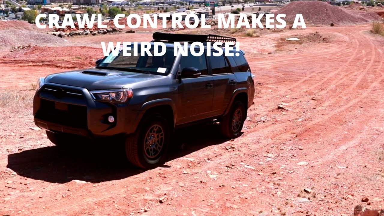 CRAWL CONTROL: Toyota 4Runner. How to use crawl control
