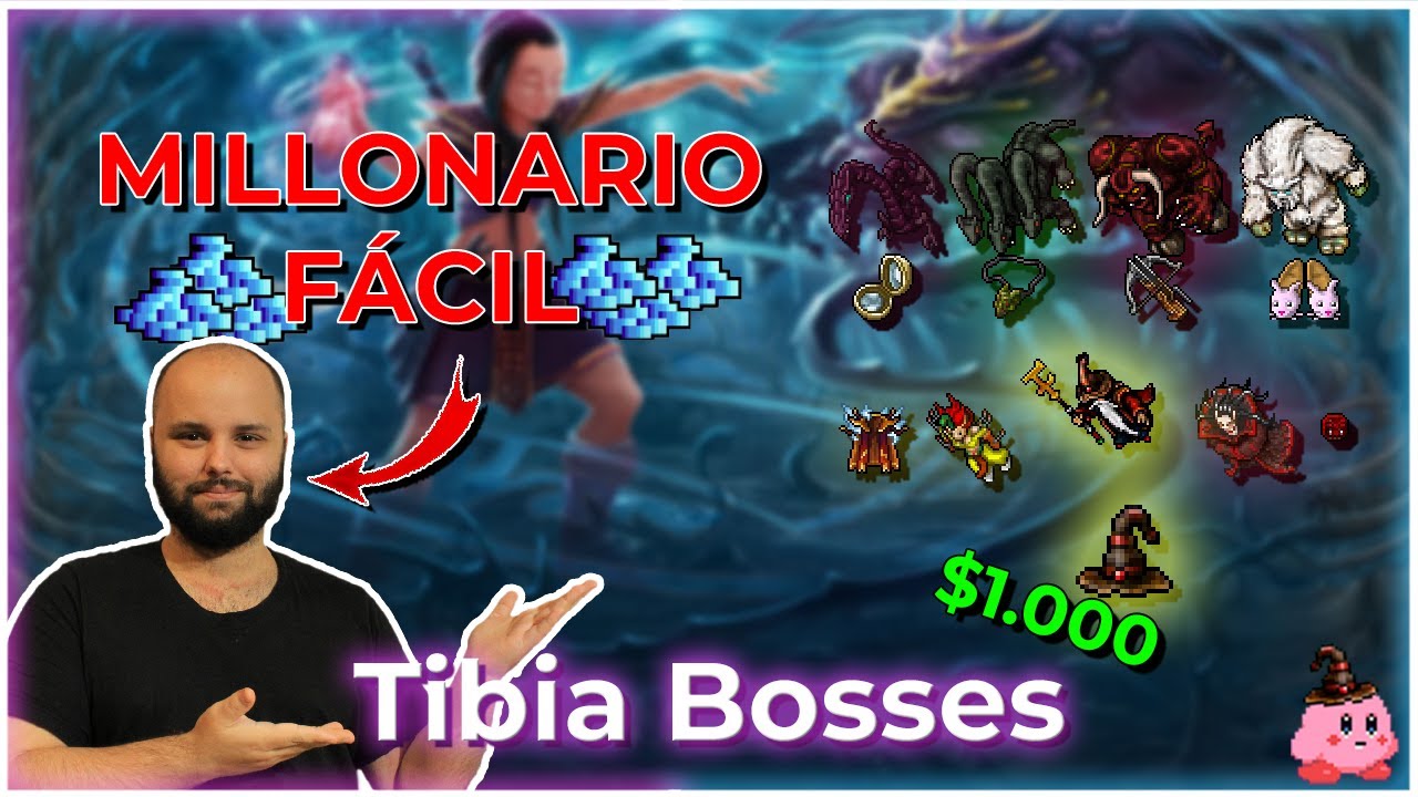 Gana MUCH&Iacute;SIMO PROFIT en Tibia SIN TEAM! 🤑💸 - Tibia Bosses