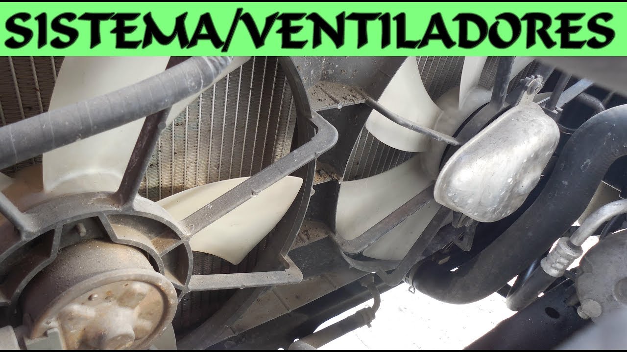 Como funcionan los Ventiladores de los Radiadores de 2 velocidades  (toyota camry 4 y 6 cil.)