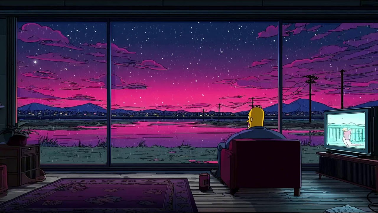 Lofi Noturno 🌙 Para Relaxar e Desacelerar