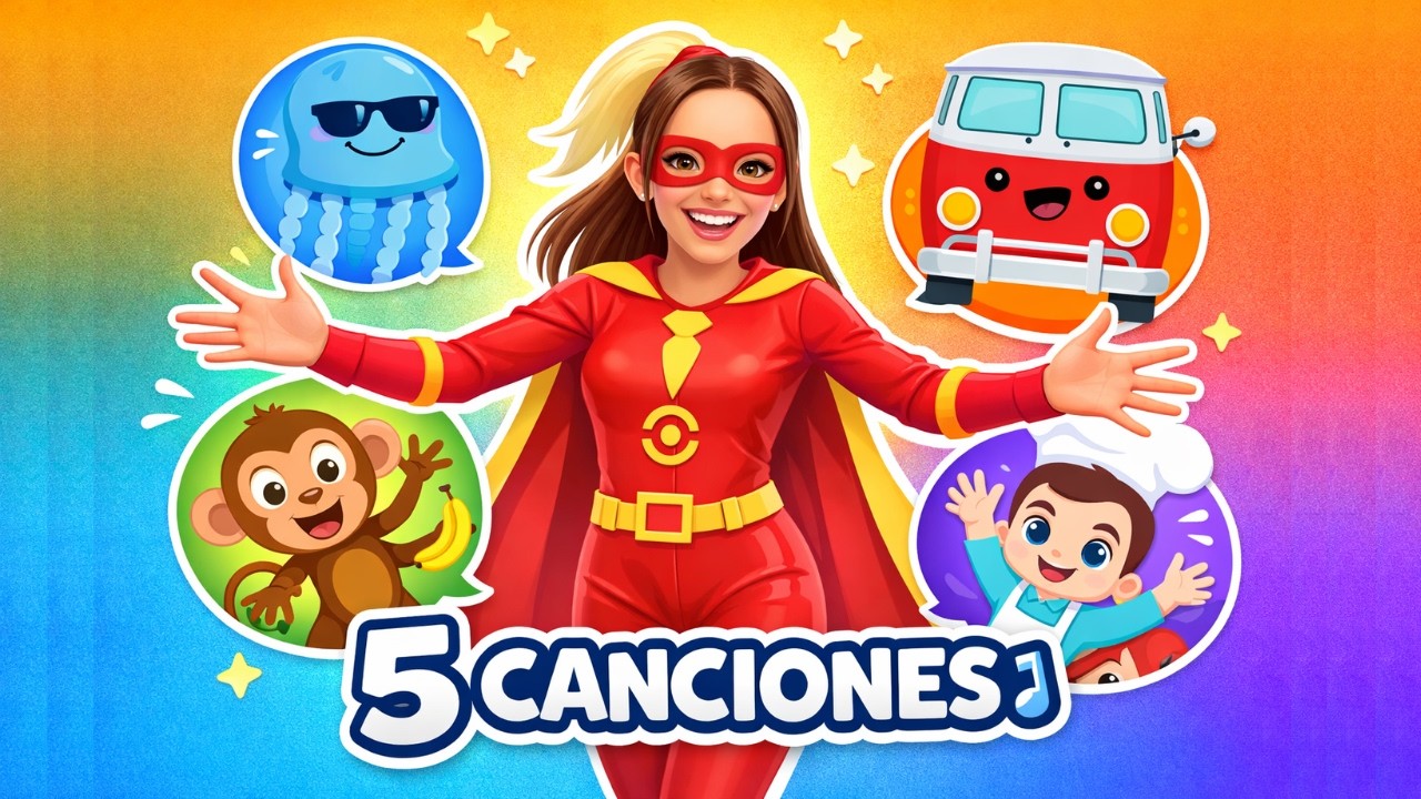 5 Canciones Infantiles 🎵 | Música Para Niños | LaLaBla