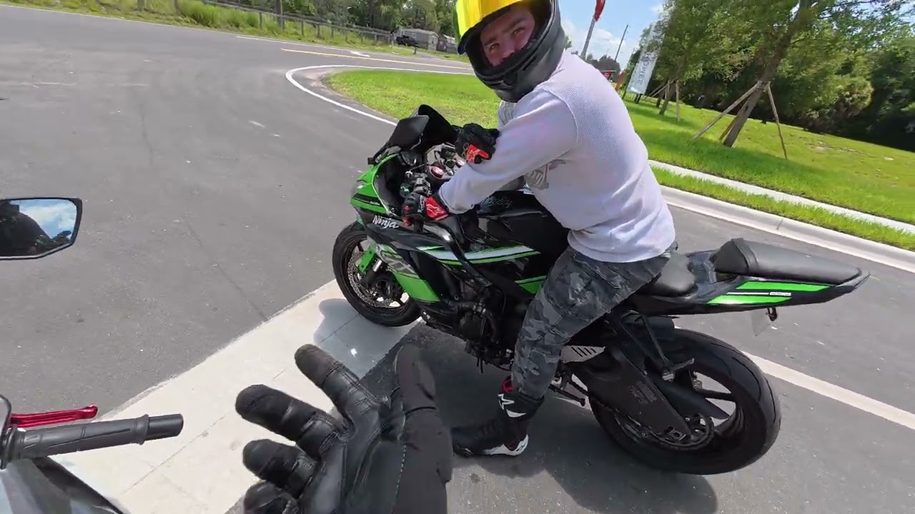 Kyle’s first time on his dirty6