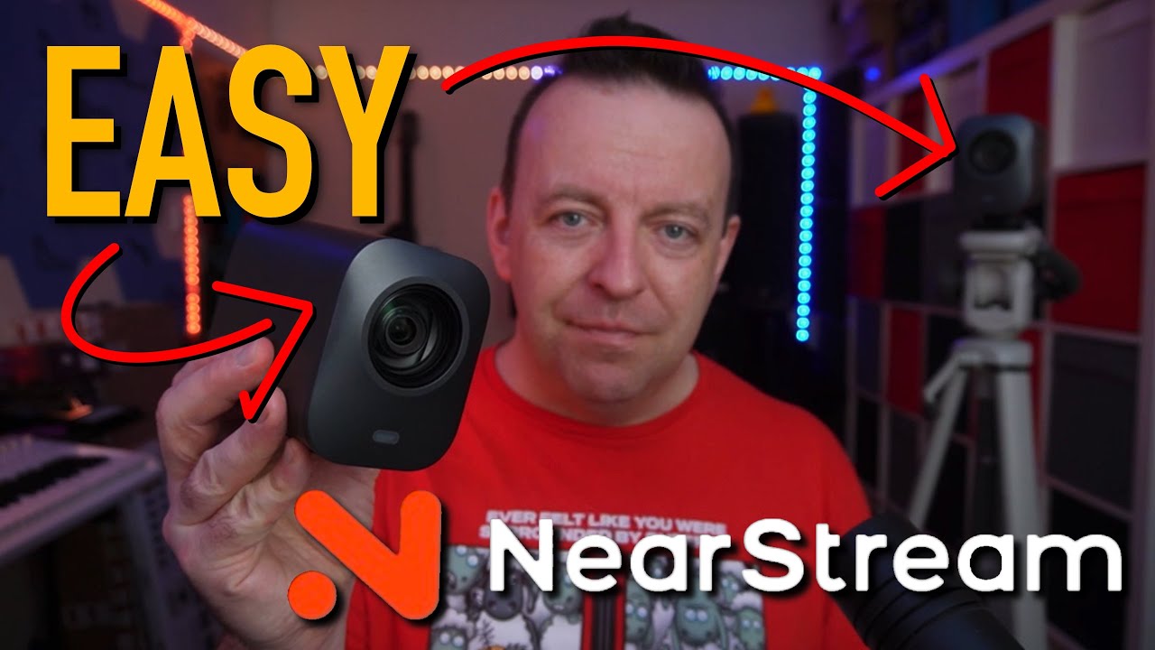 Easy Multicam Live Streaming - NearStream VM33 2k Camera