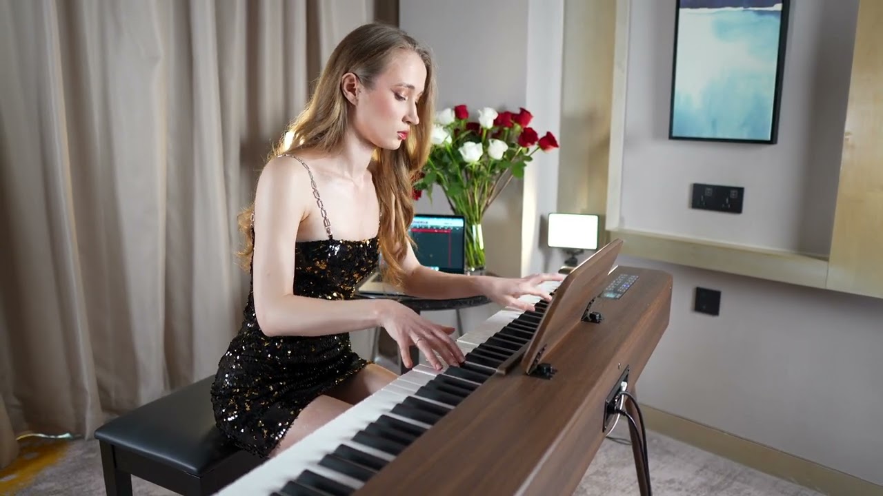 Meet the NEW AKLOT AUR-LS01! – Earth Song piano cover by Alisa Procenko