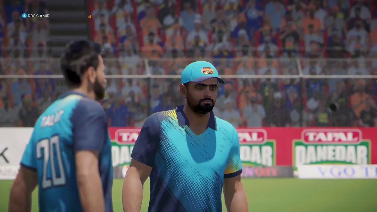 Playing Cricket26 Tag Team vs Amir