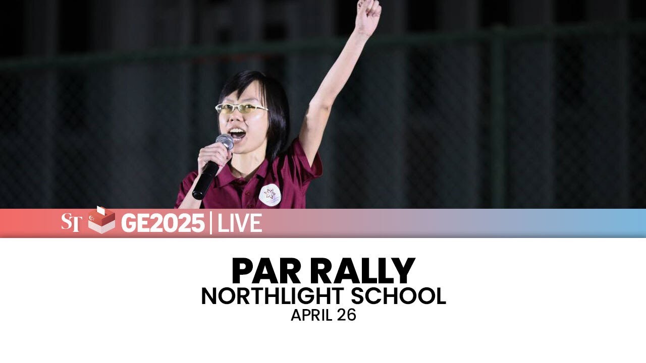 [LIVE] PAR rally at Northlight School | Jalan Besar GRC | April 26 | GE2025