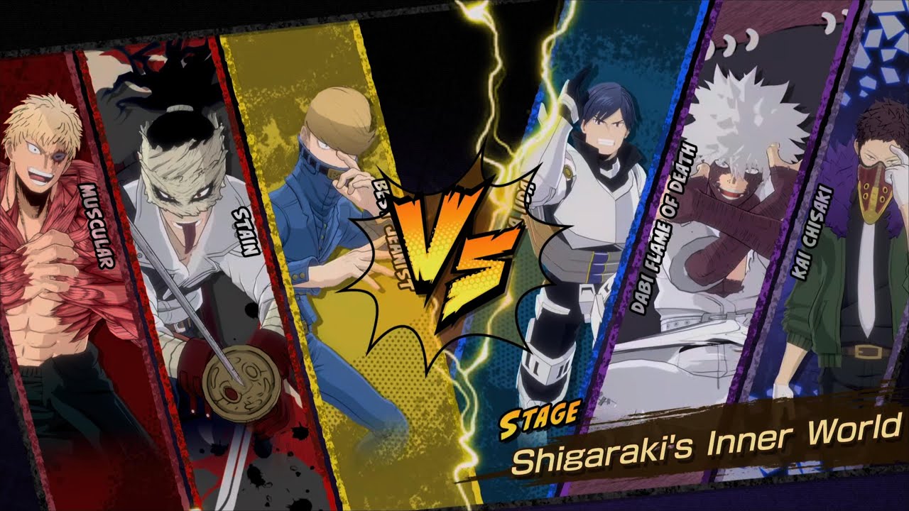 All's Justice: Jeanist|Stain|Muscular vs. Tenya|Dabi|Kai (Requested)