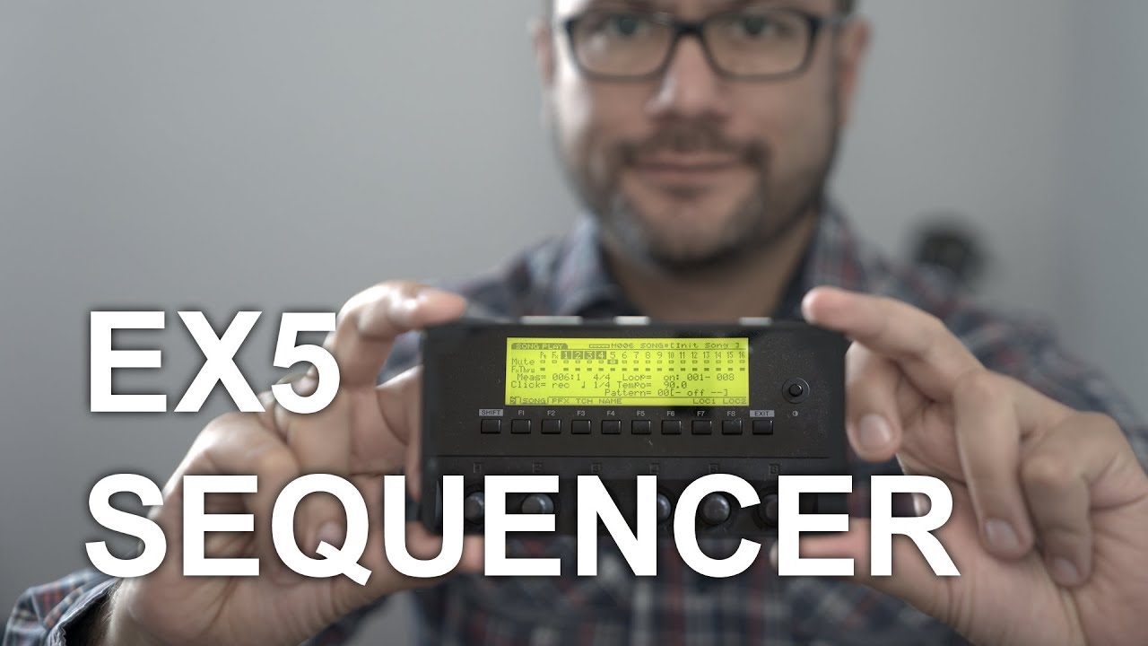 Yamaha EX5: Using the sequencer to create a loop