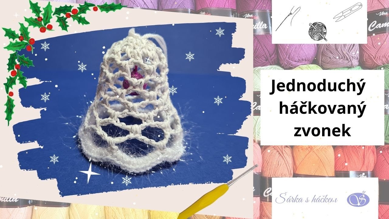 Zvonek z řetízkových ok a krátkých sloupků - jednoduchý a rychlý projekt pro začátečníky