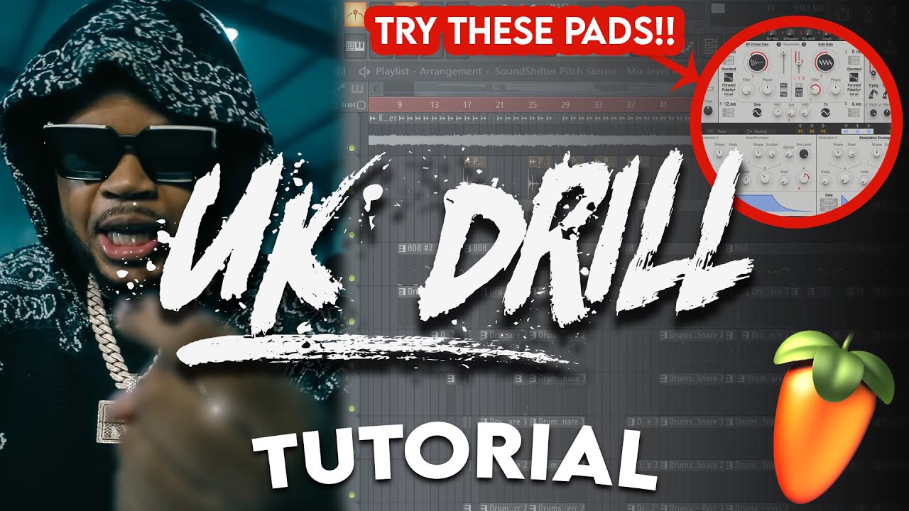 Master The Art Of UK Drill Beats For K Trap, Headie One, Digga D (From Scratch!)