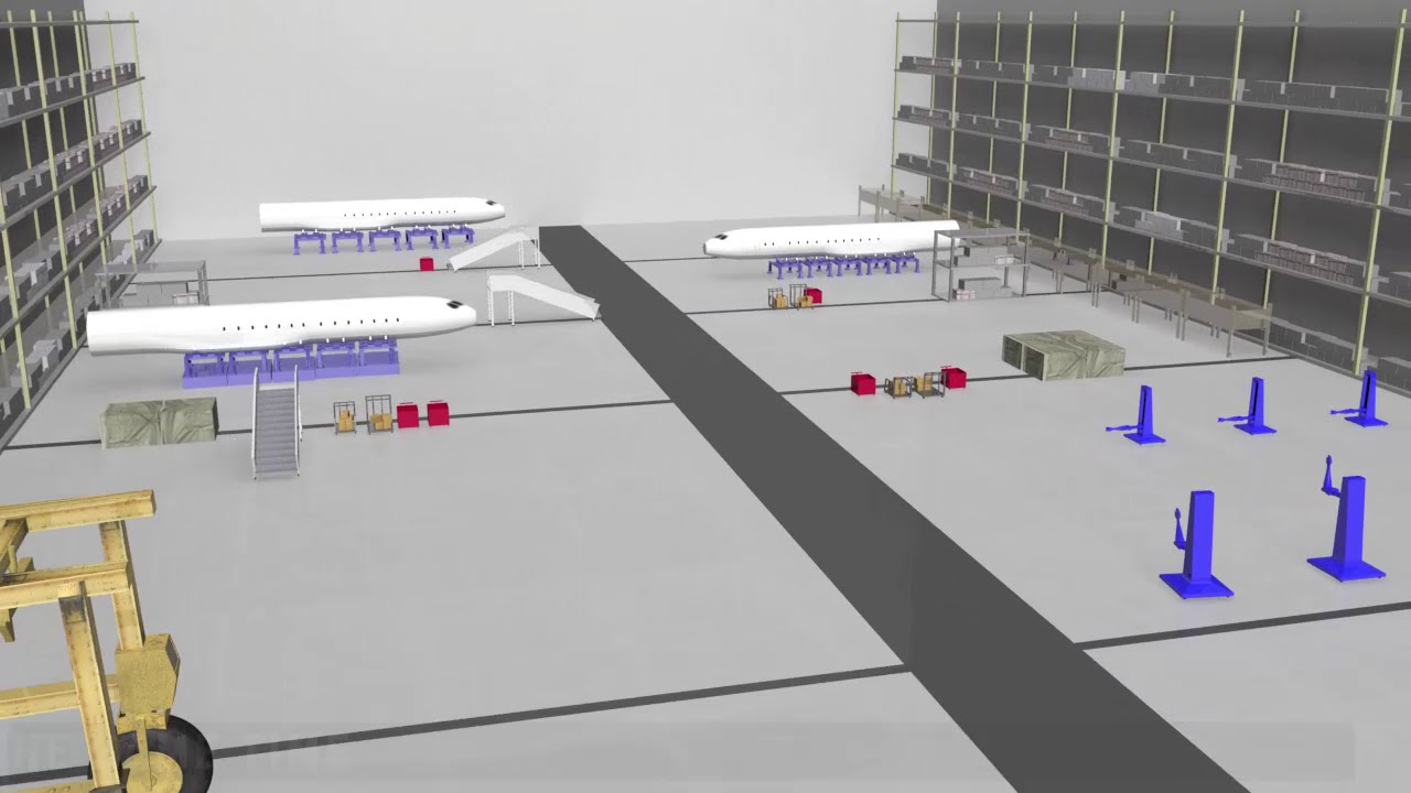 Boeing has patented a fully automated plant to assemble aircraft fuselages