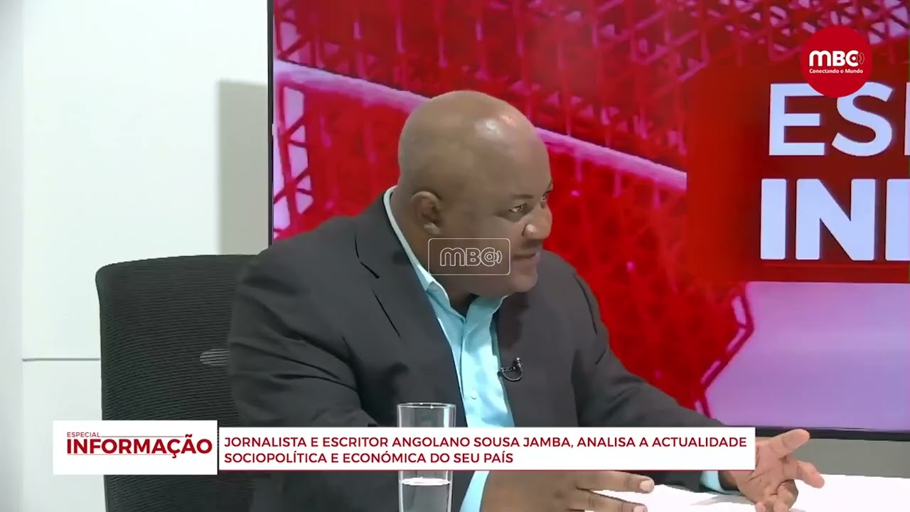 O JORNALISTA ANGOLANO SOUSA JAMBA, ANALISA A ACTUALIDADE SOCIOPOL&Iacute;TICA E ECON&Oacute;MICA DO SEU PA&Iacute;S