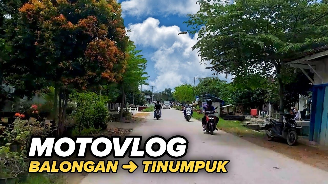 Motovlog Balongan ke Desa Tinumpuk Indramayu | Jalan Desa Asri & Tenang 🌾