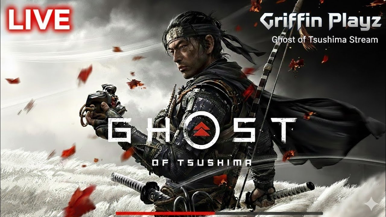 Ghost of Tsushima  Live on Ps5 Right Now By Griffin Plays |Subscribe 🔴 Day 2