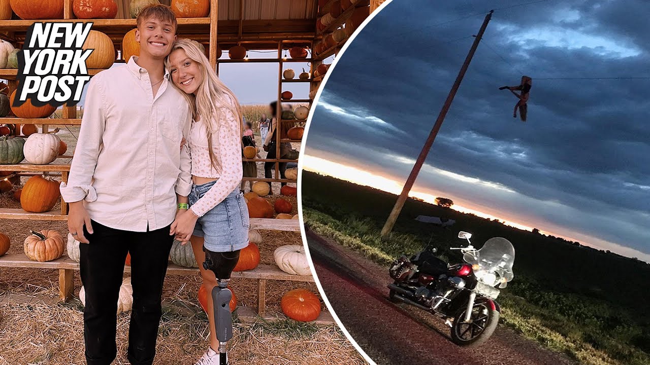 Idaho teen amputee reveals injuries after car crash left her dangling on power line 30 ft in the air