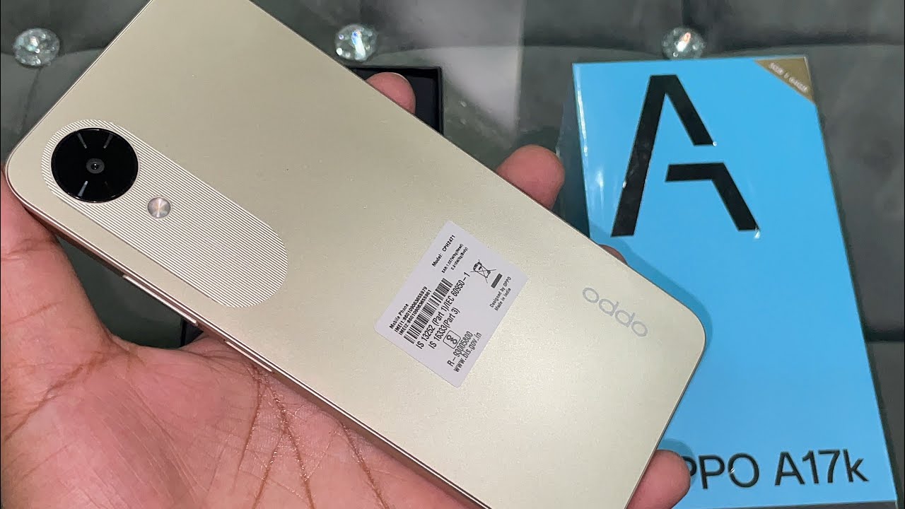 Oppo A17k Gold Unboxing , First Look & Review 🔥!! Oppo A17k 64GB price, Spec. Etc