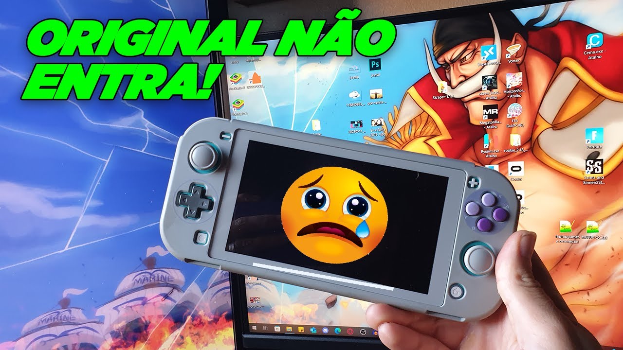 ⚠️ Nintendo Switch Desbloqueado Travou! N&atilde;o Inicia o Modo Original (Tela Preta?)