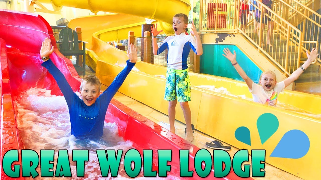 Great Wolf Lodge Best Waterpark & Ropes Course || Family Fun Pack