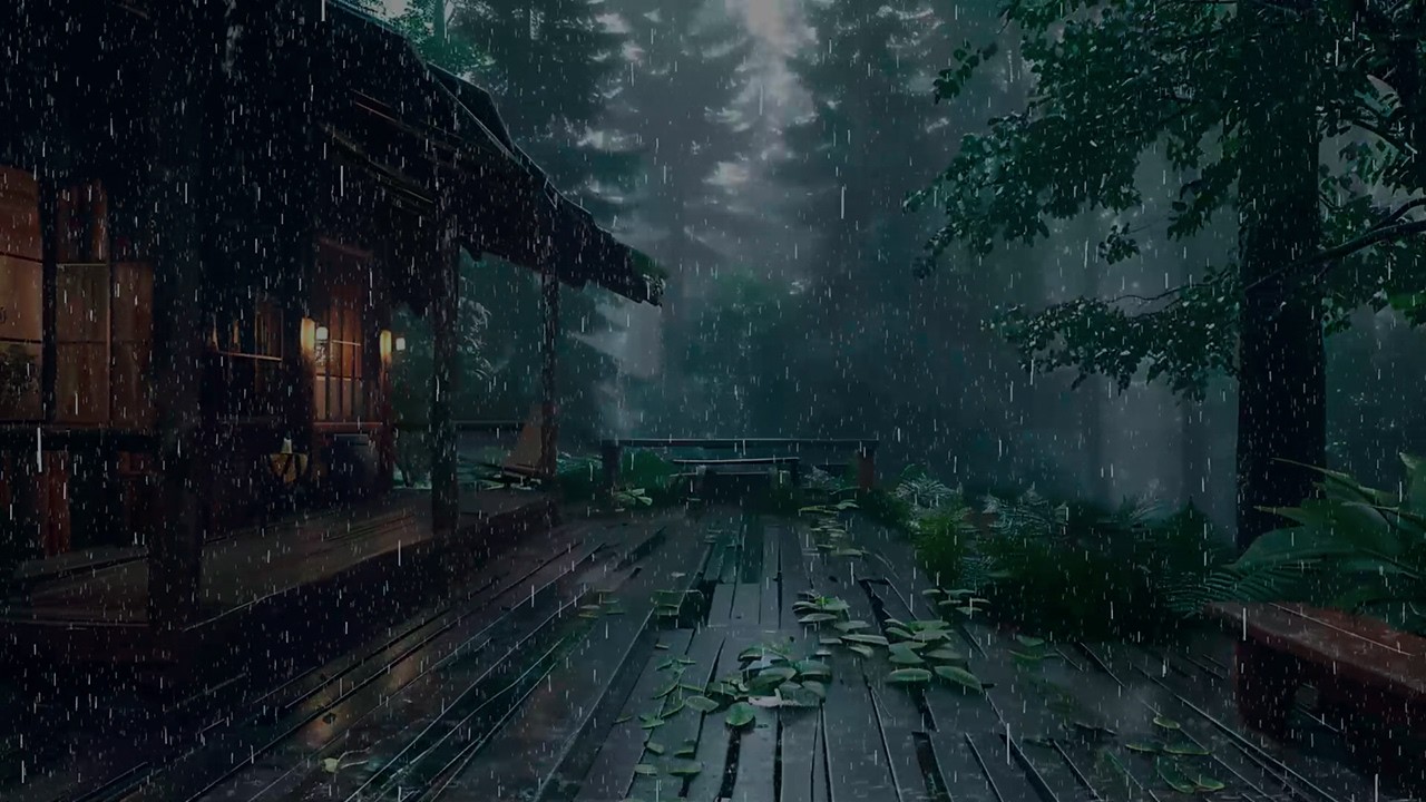 Peaceful Forest Rain 🌧️ | Gentle Rain Sounds for Deep Sleep