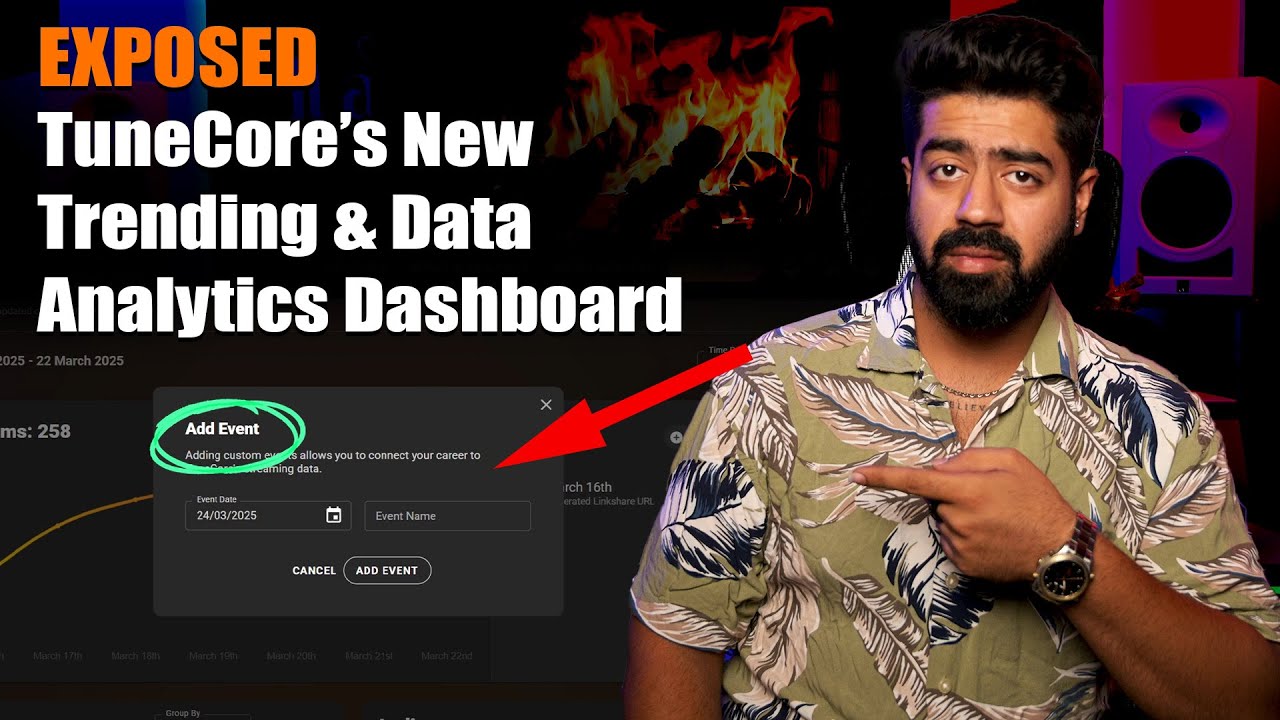 TuneCore's NEW Trend and Analytics Dashboard EXPOSED | Music Distribution