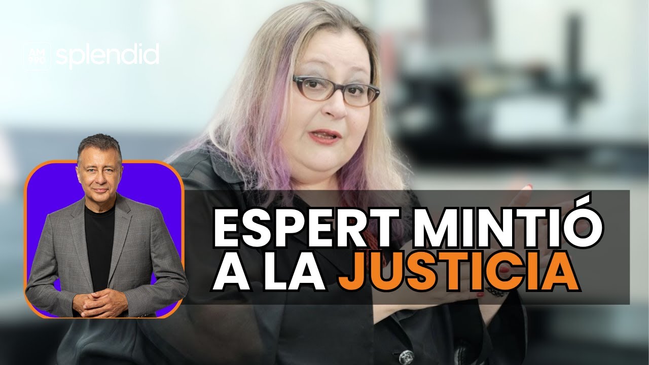 GRACIANA PEÑAFORT sobre el CASO ESPERT: “Parece ser en una operación de LAVADO DE DINERO”