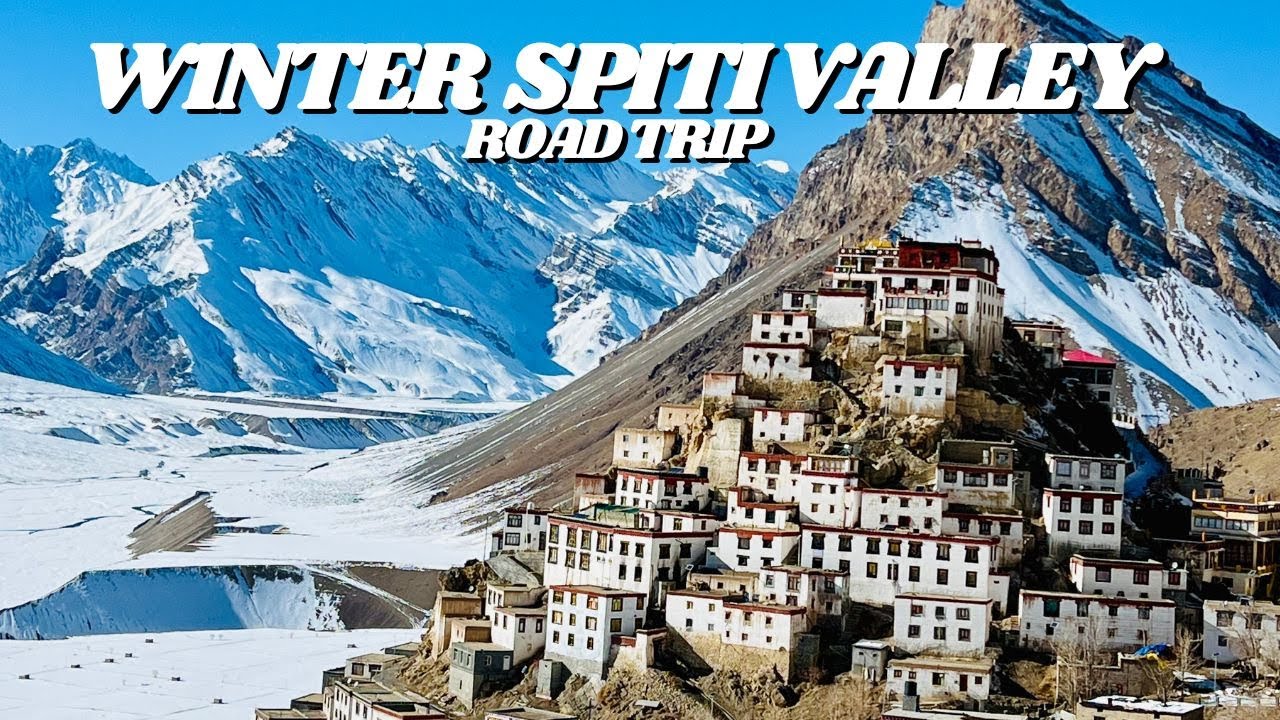 Winter Spiti Valley  A  Drive to Deadliest Roads  | THAR4x4  #spitivalley #winterspiti