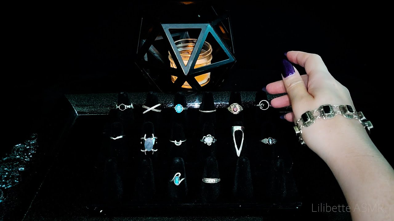 ASMR | 💍 Ring Collection Show & Tell  #asmr #asmrsounds #asmrvideo #asmrcommunity #asmrsleep