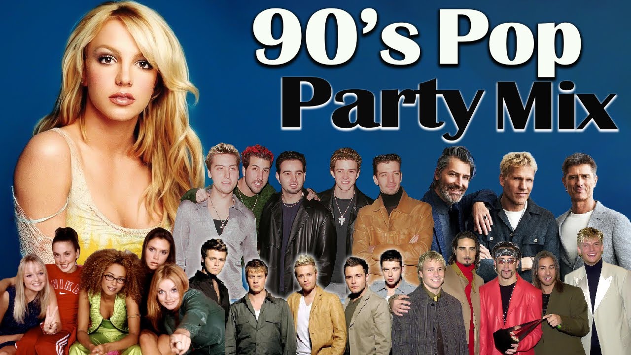 90's Pop Party Mix 🌟 Britney Spears, BSB, NSYNC, Spice Girls 🌟 Old School Pop Mix 90s 2000s