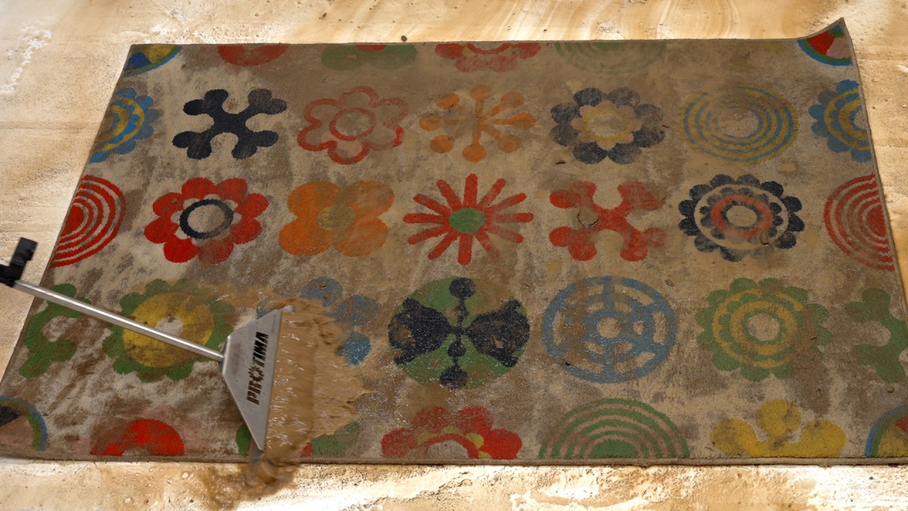 I Cleaned The World's Dirtiest IKEA Rug!