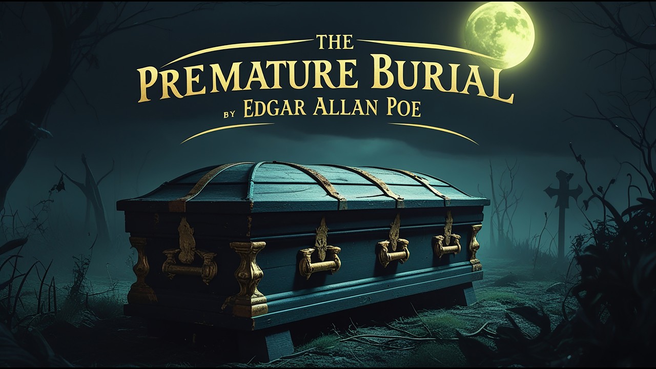 THE PREMATURE BURIAL by Edgar Allan Poe | Full Audiobook | Classic Gothic Horror Short Story