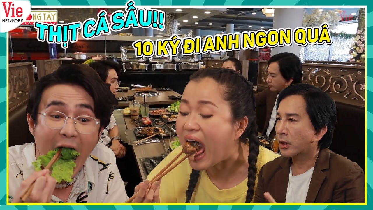 VỸ DẠ, HUỲNH LẬP ghé ăn nhà hàng nướng QUÁ ĐÃ CỦA KIM TỬ LONG và cái kết NO BANH BỤNG vì quá ngon