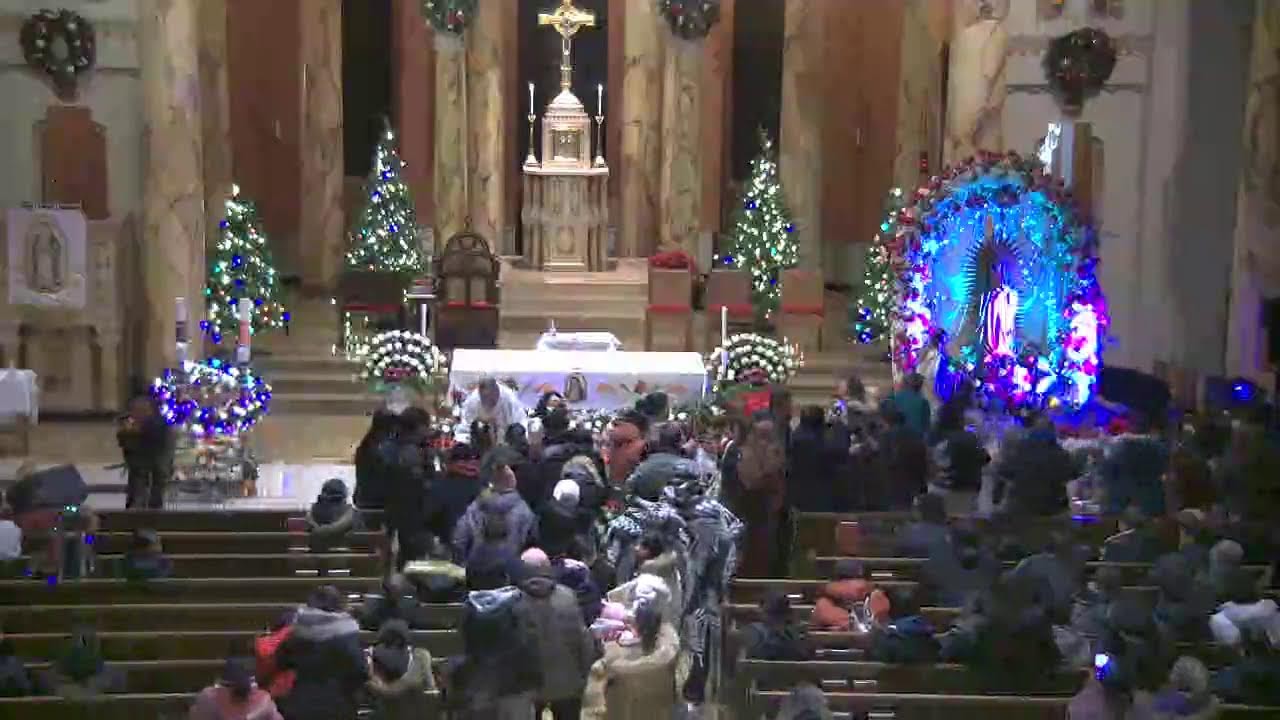 Santa Misa en honor a la Virgen de Guadalupe