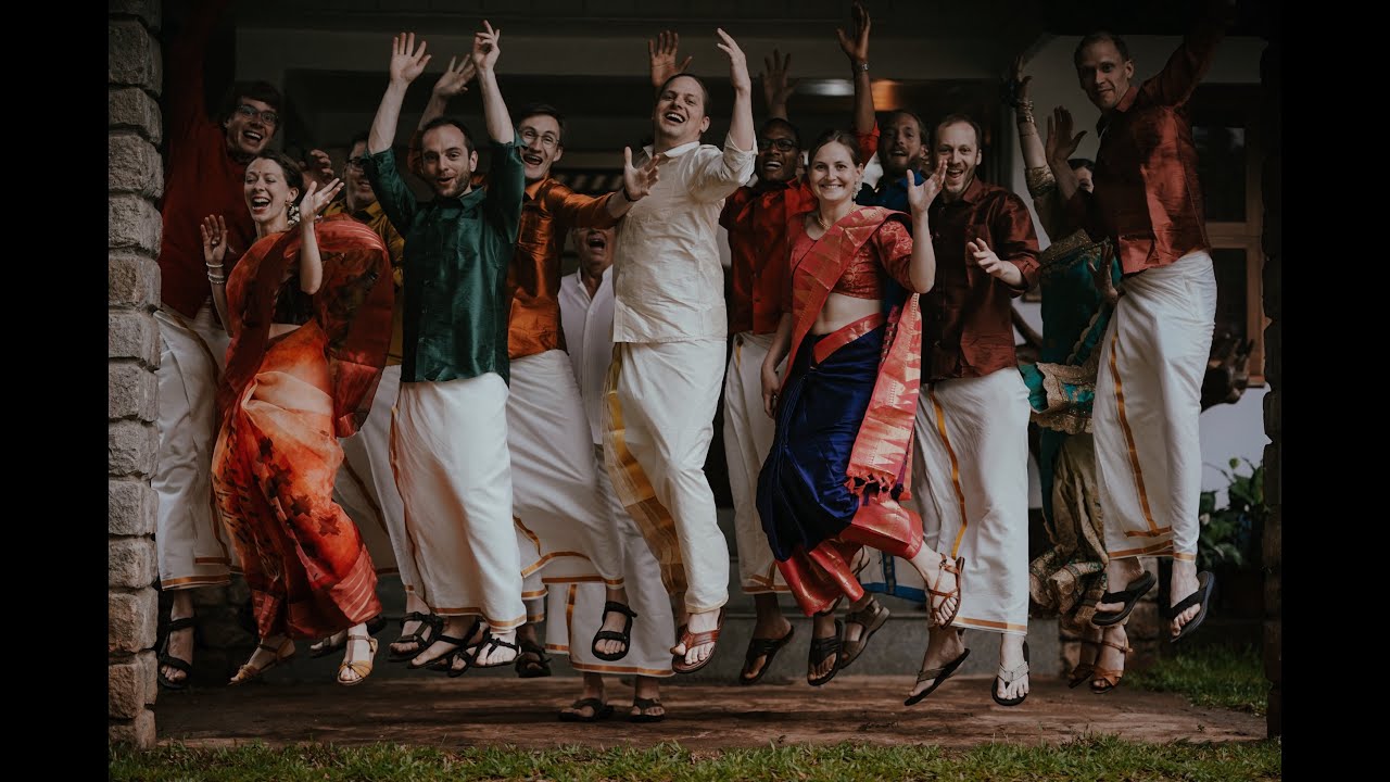 Nicolas & geethu || German / Kerala Wedding Highlights