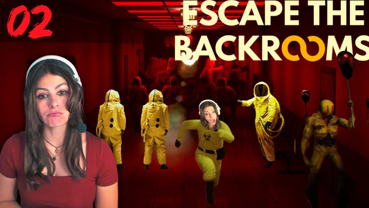 MES MATES SONT DES IMPOSTEURS 😡🤧 (Escape the Backrooms 2 ft. Peaxy, Raumane, Likywind)