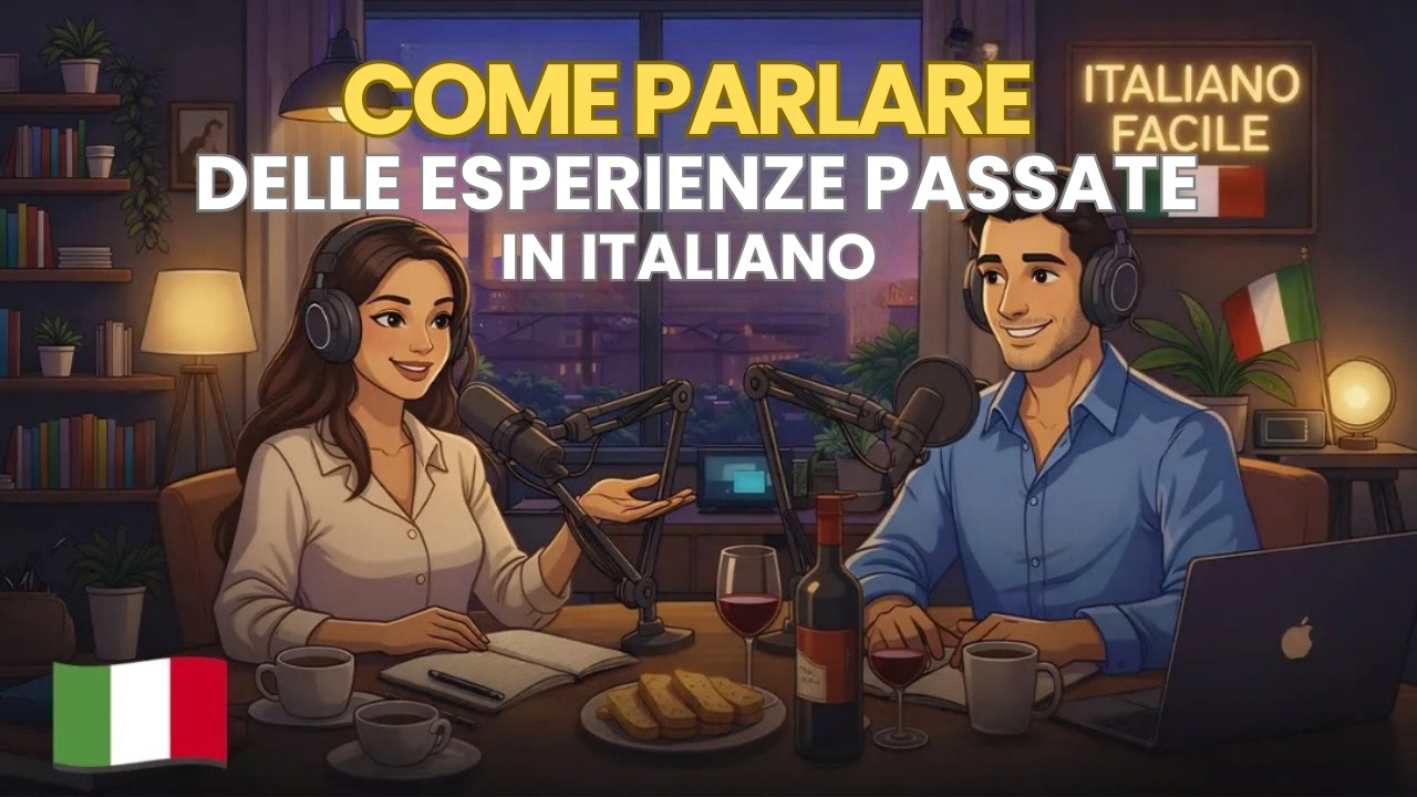 How to Talk About Your Past Experiences in Italian - Italian Conversation Practice