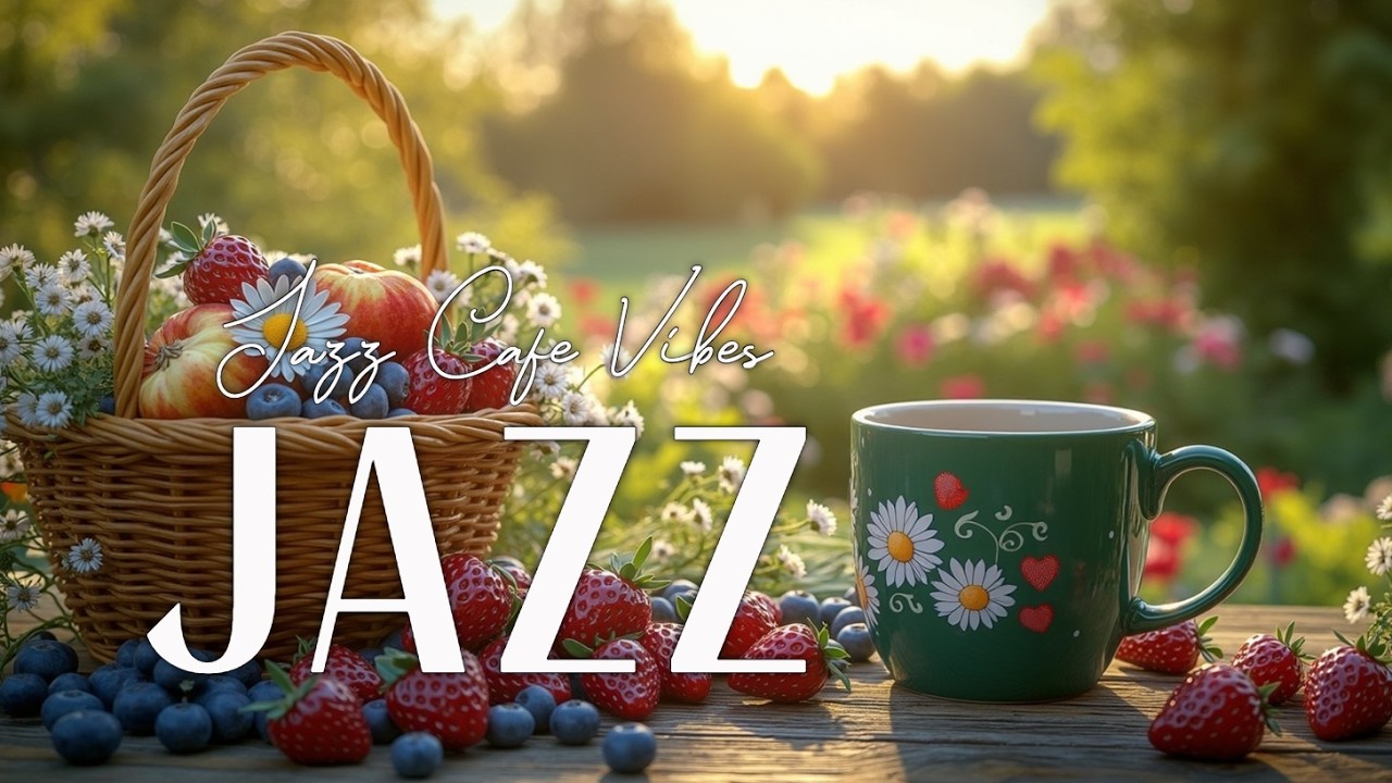 Bossa Nova Jazz Cafe Vibes: Фоновая музыка для расслабления весенним утром