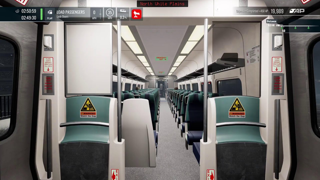 Driving Metro North Train 699 In TSW 4