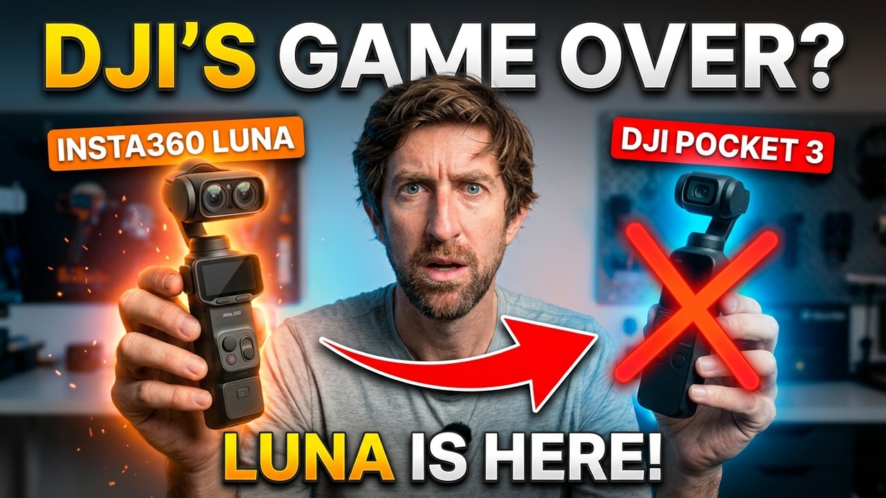 Insta360 LUNA! Это конец эпохи DJI Pocket 3?