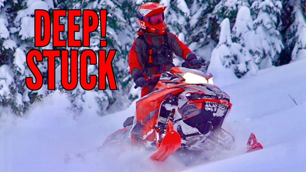 2022 LYNX VS DEEP SNOW!! STUCK!!